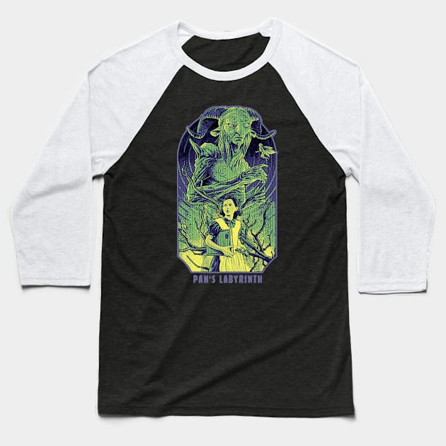 Pan's Labyrinth Classic Baseball T-Shirt by OrcaDeep